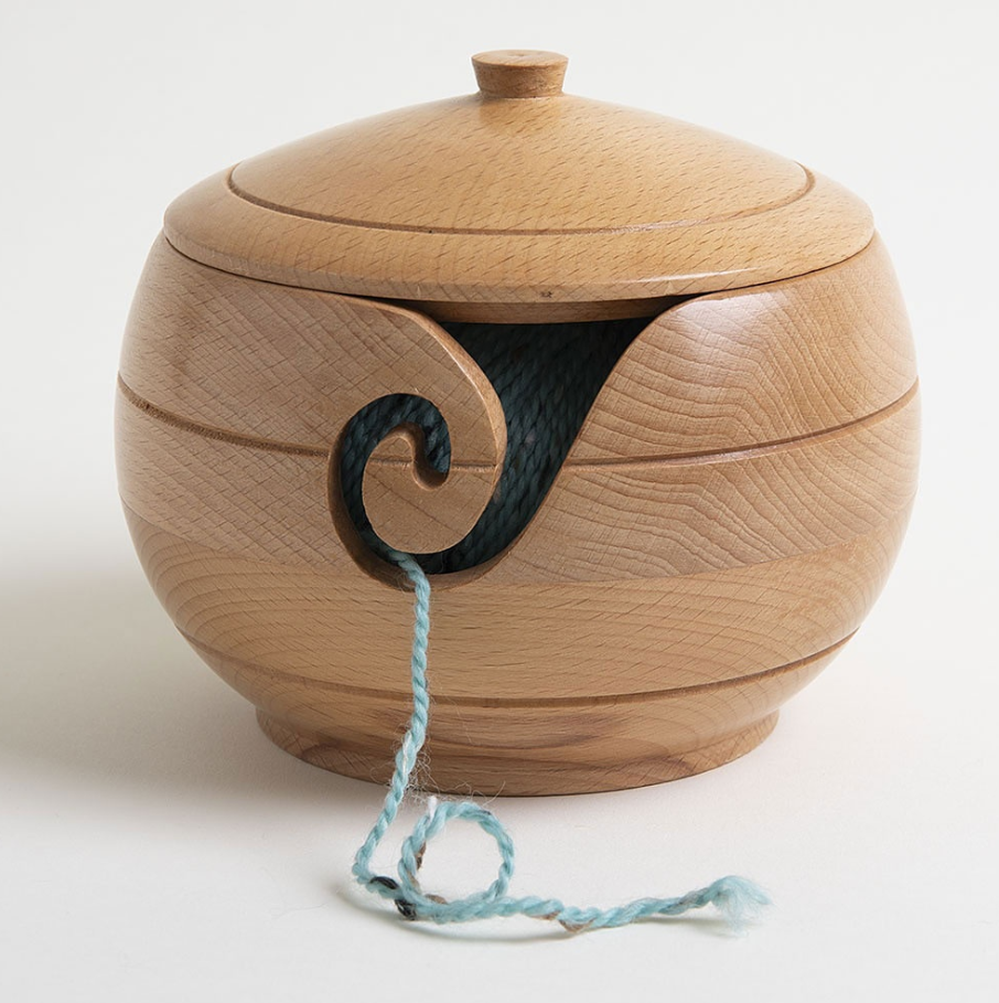 Acorn Yarn Bowl & Lid - Knit Picks