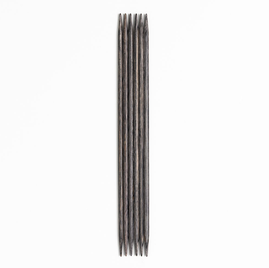 Obsidian 6" Double Pointed Needles - US 3 (3.25mm) - Knit Picks