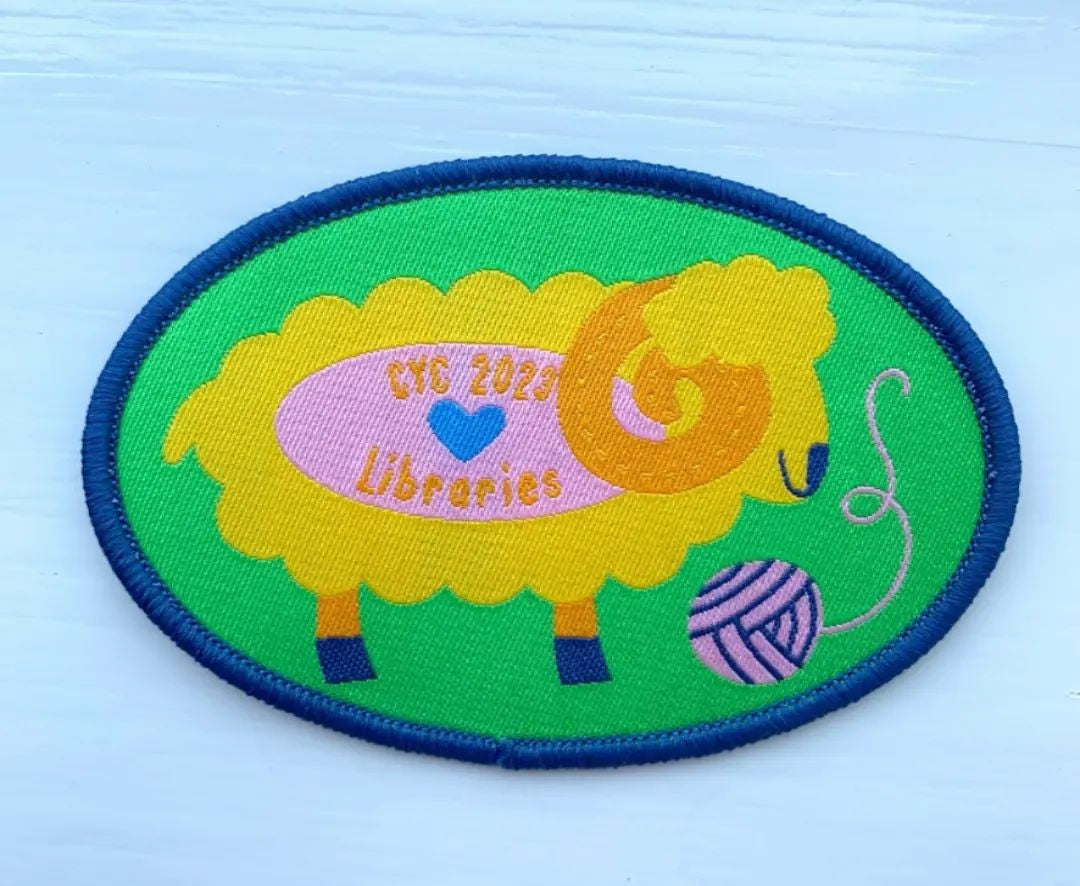 PreSale! Yarn Crawl 2023 Awesome Ironon Patch!