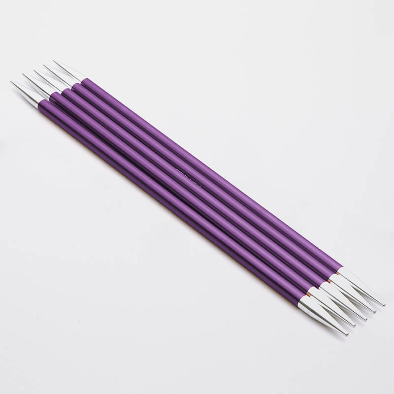 Knitter's Pride ZING Double Pointed Needles - DPNs - 6 Inch