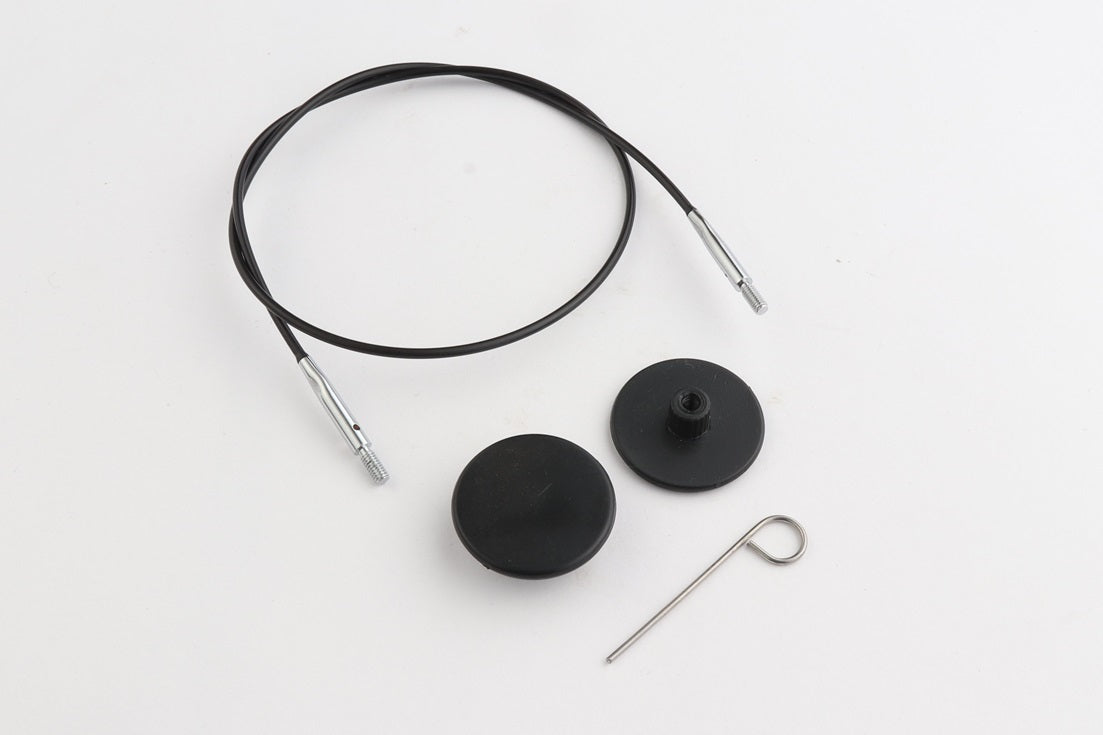 Black Nylon Cord 14"/24"- Knitpro