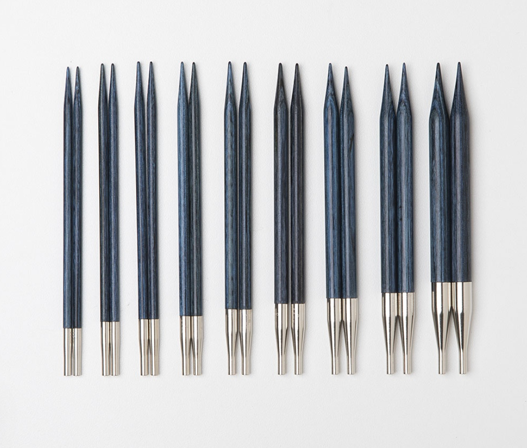 Blue & Gold Interchangeable Needle Clutch Set - Knit Picks