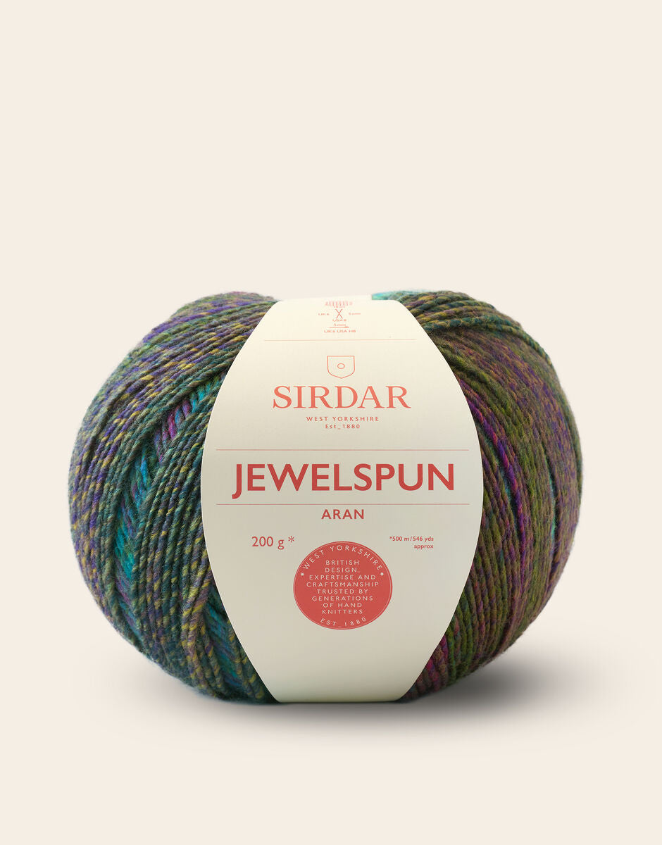 Evening Jade - Sirdar Jewelspun Aran, 200G