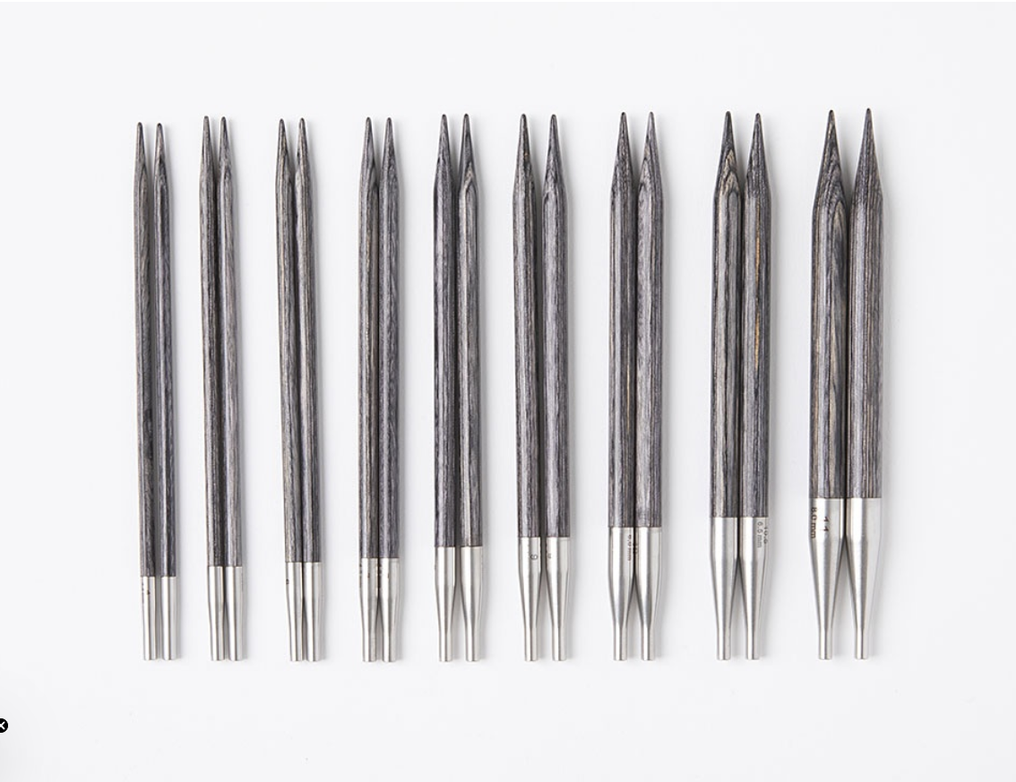 Obsidian Resilience Interchangeable Needle Clutch Set - Knit Picks