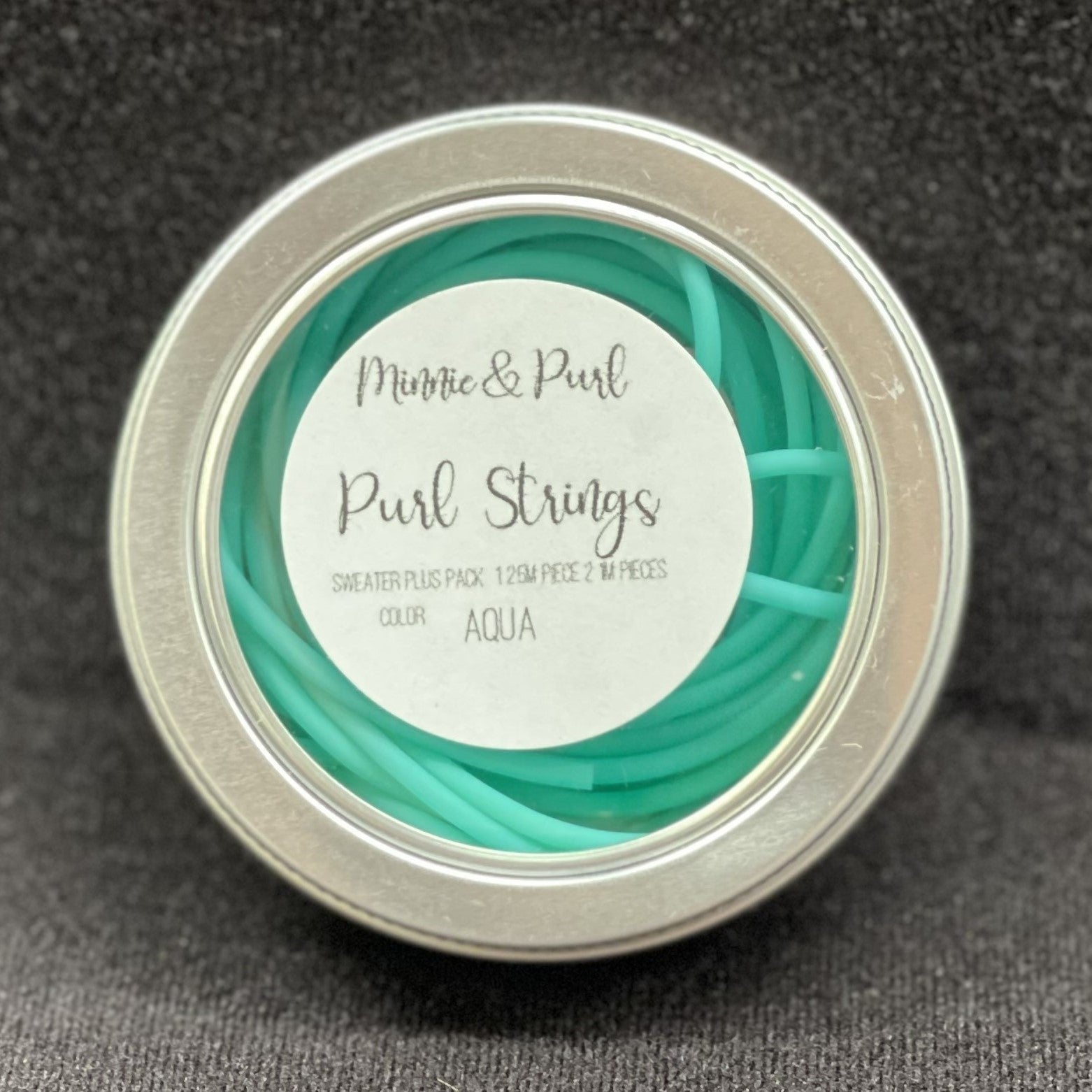 Purl Strings – Sweater Plus – Aqua - Minnie & Purl