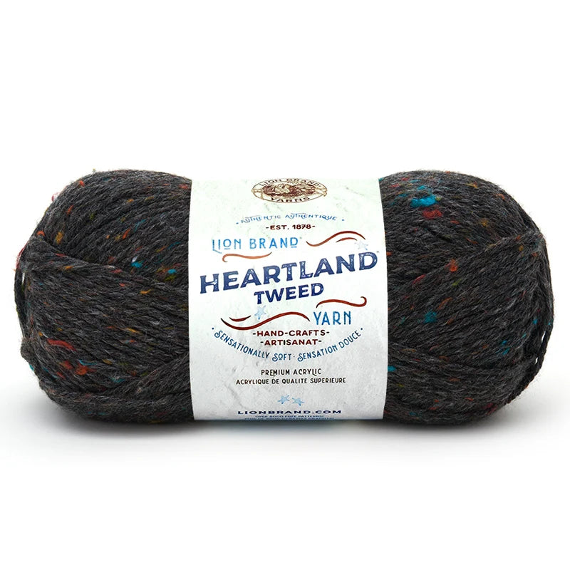 Black Canyon Tweed - Heartland - Lion Brand