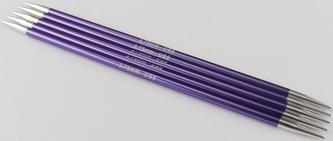 Zing 6″ Double Points US 5 - Knitpro