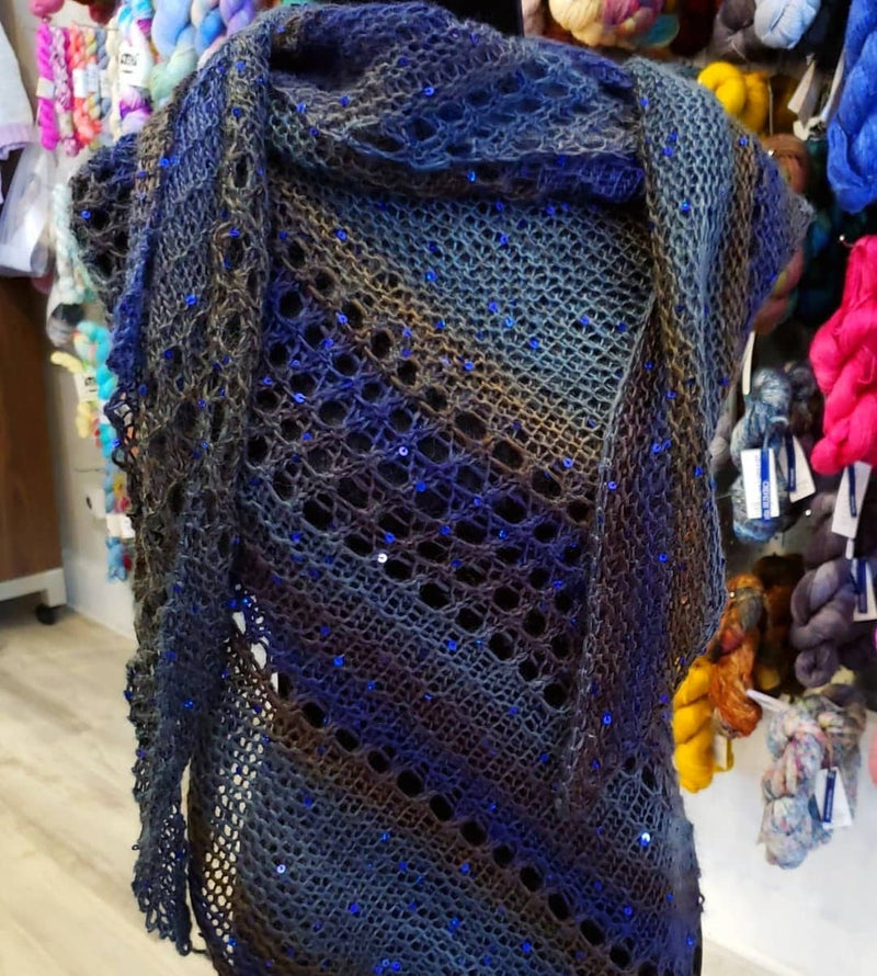 Digital Pattern:  Glimmer Shawl