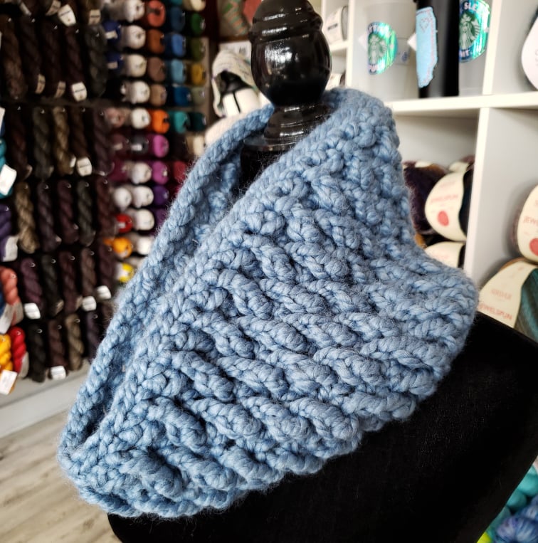 Digital Pattern:  Cobblestone Cowl