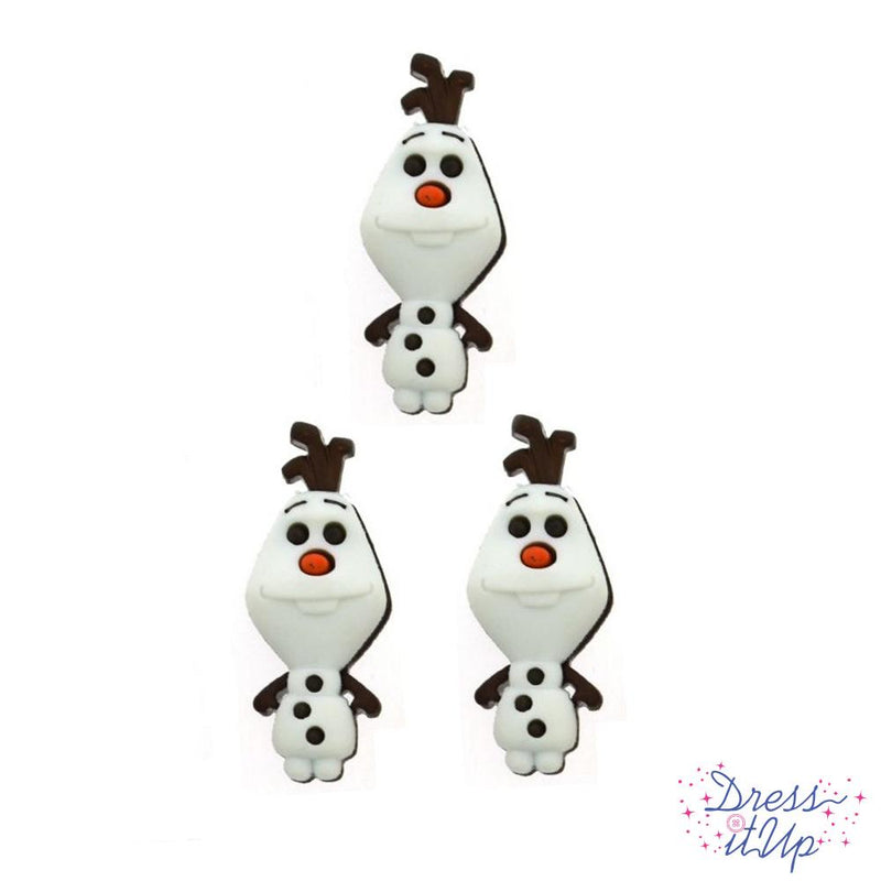 Dress It Up Buttons - Olaf/Frozen