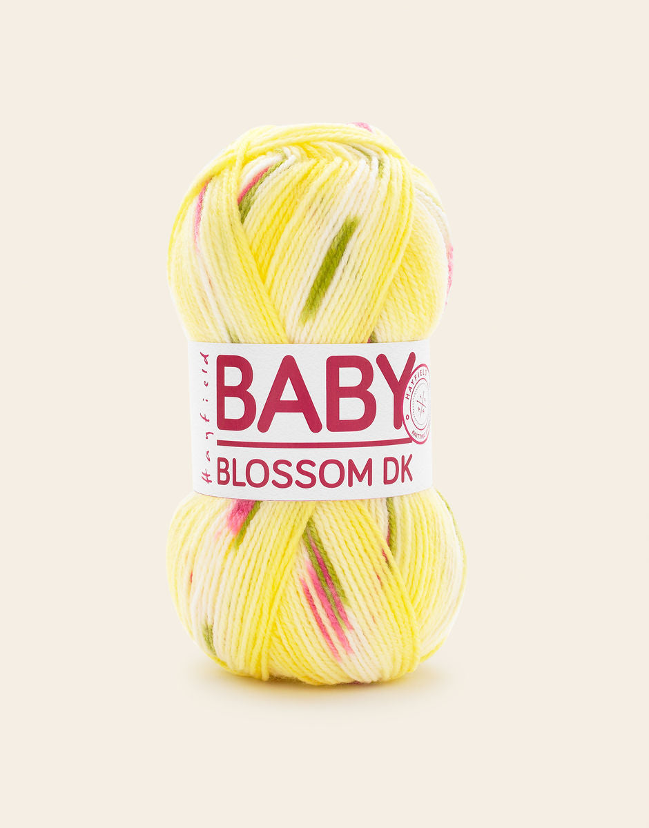 Pretty Primrose - Hayfield Baby Blossom DK