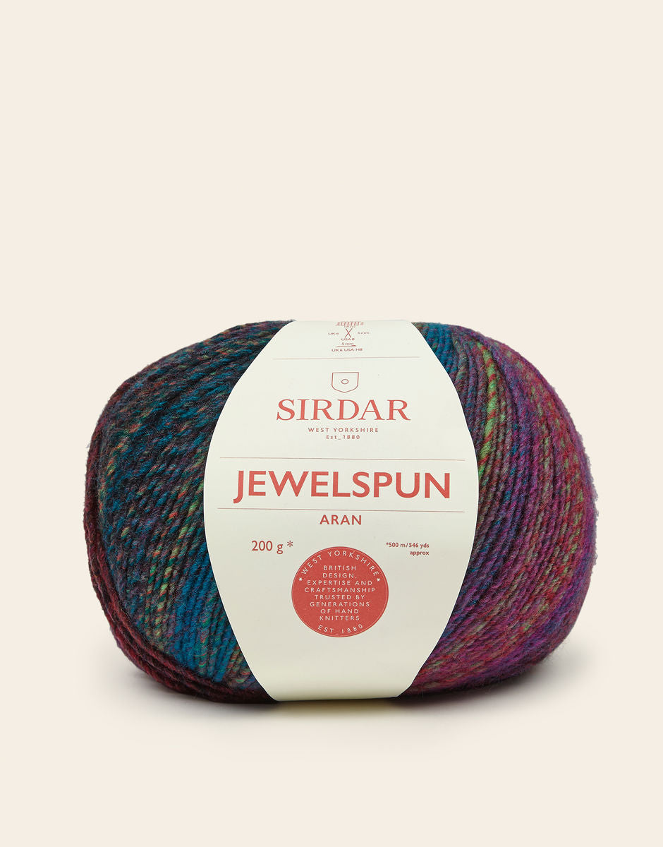 Midnight Fjords - Sirdar Jewelspun Aran, 200G