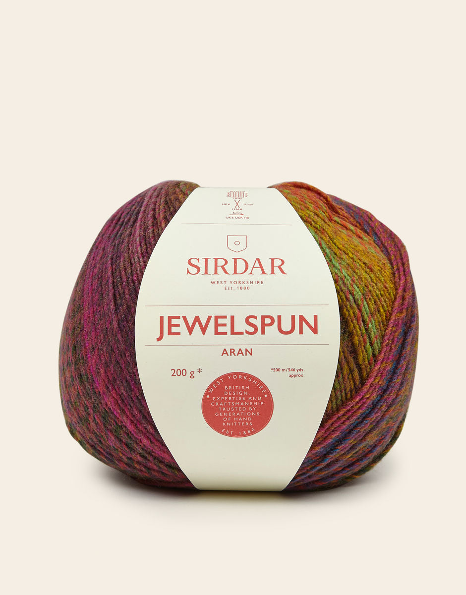 Setting Sung - Sirdar Jewelspun Aran, 200G
