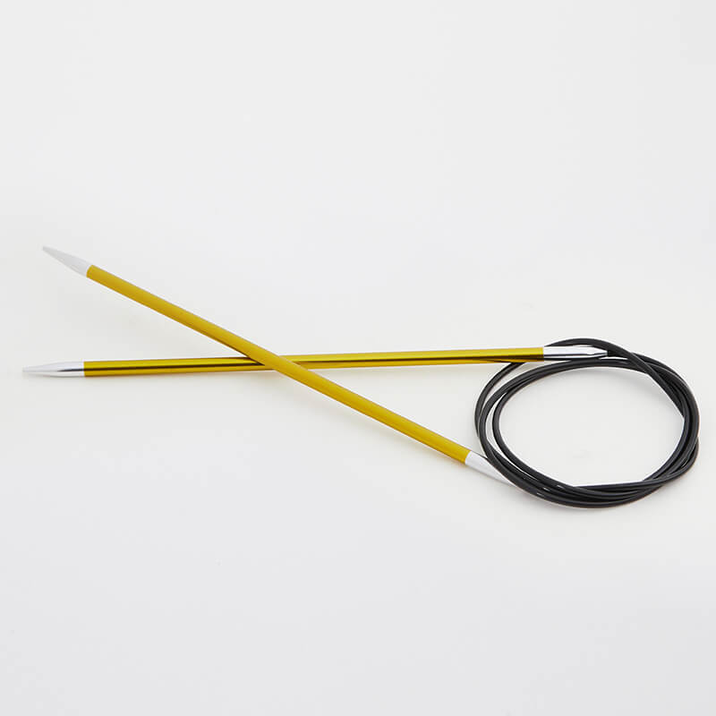 Knitter's Pride Zing Fixed Circular Needles - 16 Inch