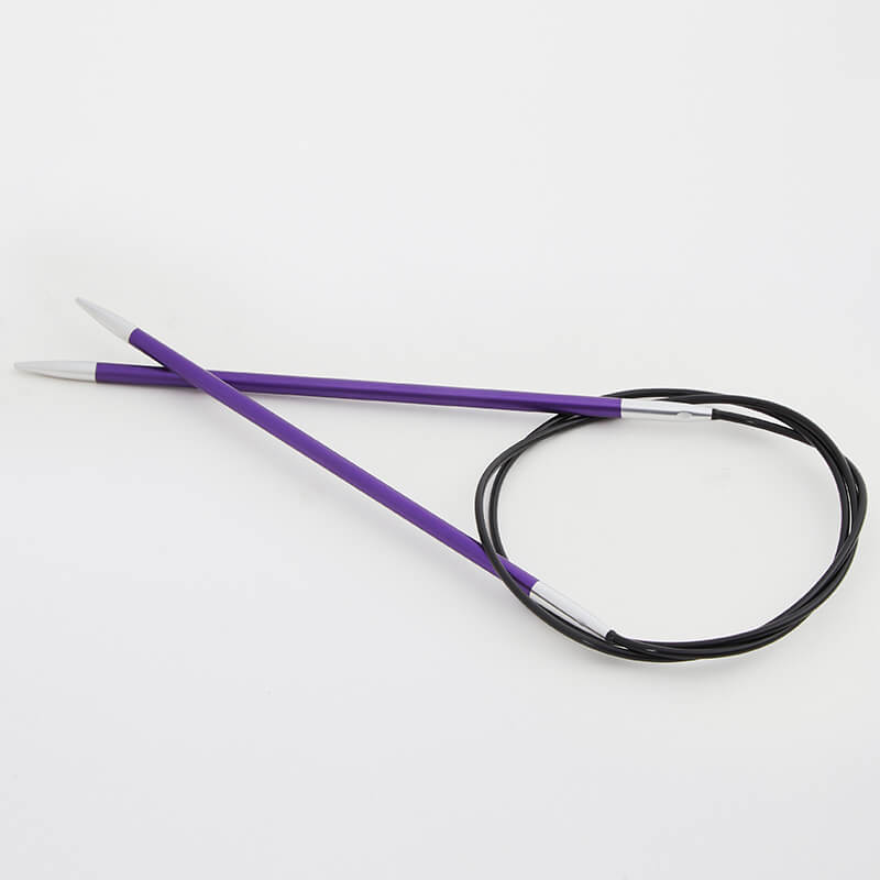 Knitter's Pride Zing Fixed Circular Needles - 24 Inch