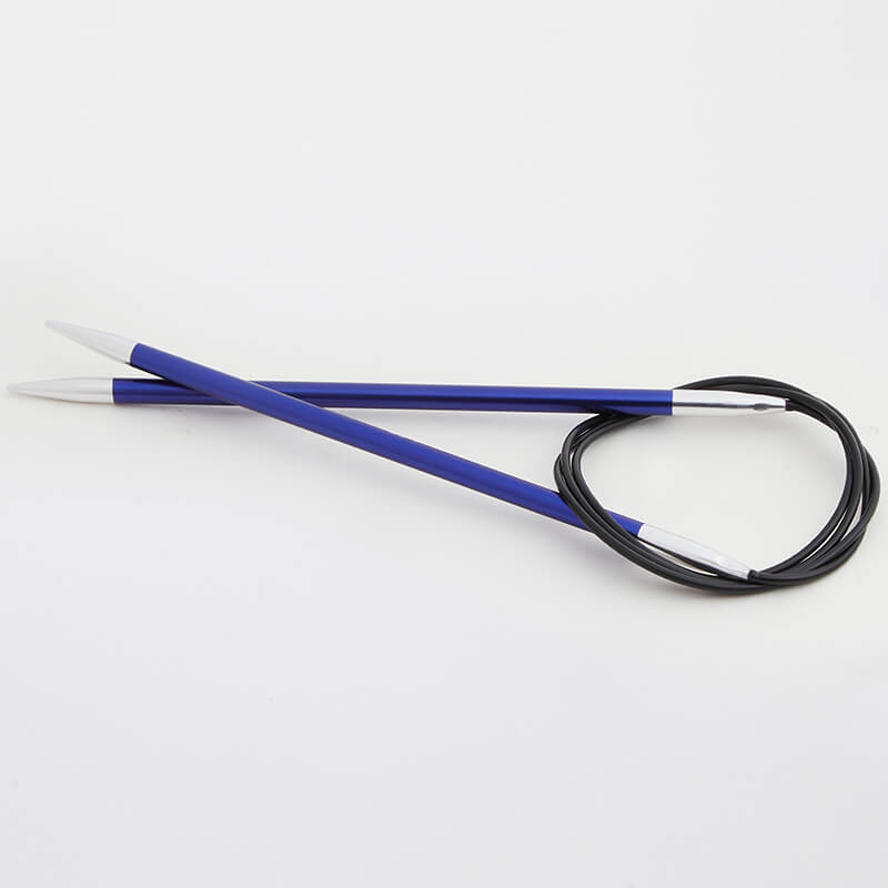 Knitter's Pride Zing Fixed Circular Needles - 9 Inch