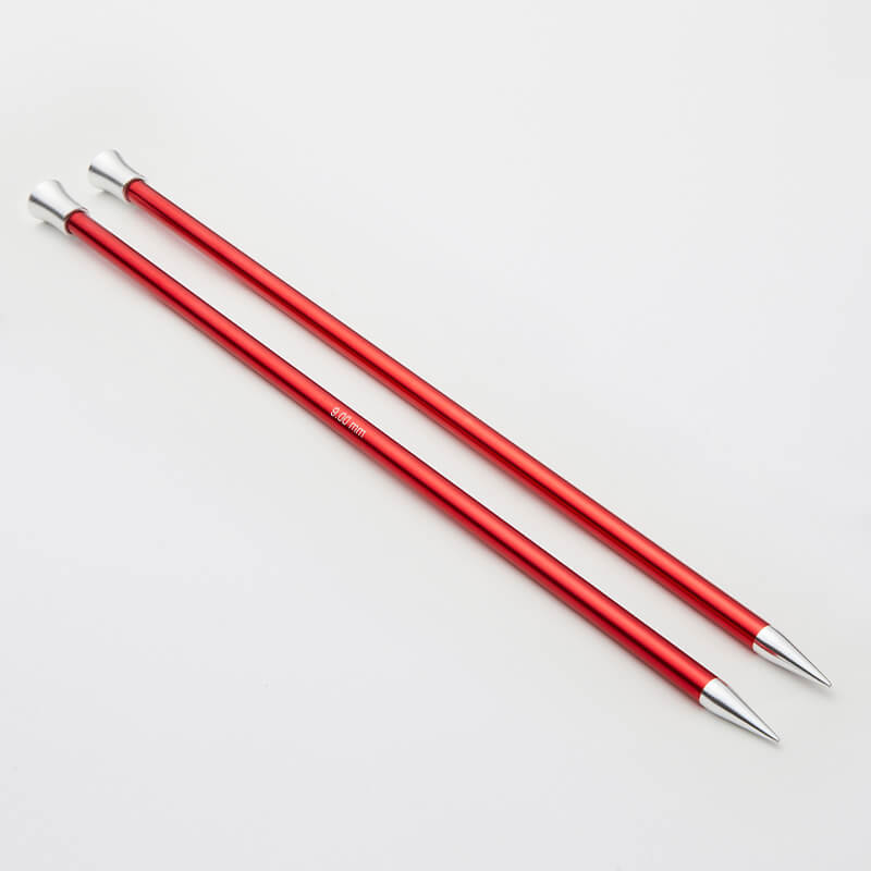 Knitter's Pride Zing Single Point Needles - 10 Inch